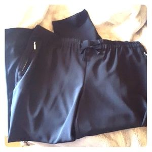 H&M plus size work black pants